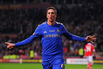 Fernando Torres, Football , Striking pose, Dynamic player HD wallpaper