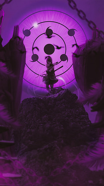 Uchiha sasuke, art, anime HD phone wallpaper