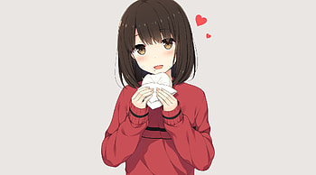 Katou Megumi, Katou, girl, Anime, Megumi HD wallpaper