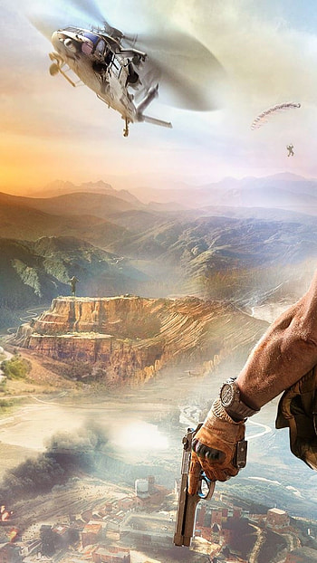 Sikorsky UH-60 Black Hawk, Ghost Recon: Wildlands HD phone wallpaper
