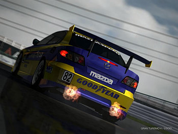 Goodyear Flame, gran turismo 4, goodyear, gt4, flame HD wallpaper