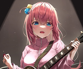 Hitori Gotou, Hitori Gotou, Anime, Bocchi the Rock! HD wallpaper