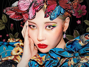 Sunmi's bold hair, Lalalay , K-pop diva HD wallpaper
