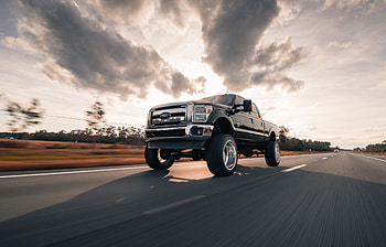 Cars, Movement, Traffic, Suv, Pickup HD wallpaper
