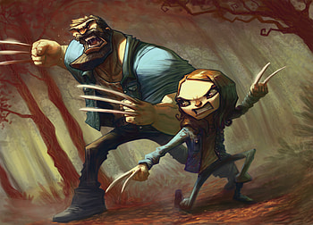 Logan New Art, logan, superheroes, wolverine, artwork, digital-art, deviantart HD wallpaper