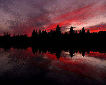 sunset, lovely, pretty, nice HD wallpaper