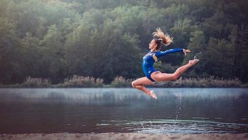 High-resolution gymnastics background, , Stunning visuals, perfect HD wallpaper