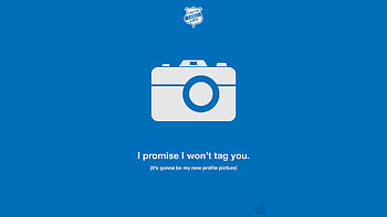 I Promise I Wont Tag You, typography, funny HD wallpaper