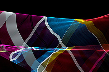 Texture, red, colorful, blue, black, abstract, yellow, scarf HD wallpaper
