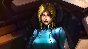 Tags: Anime, Darren Geers, Metroid, Samus Aran, Zero Suit Samus HD wallpaper