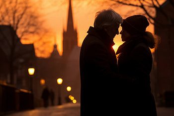 AI Art, Romantic HD wallpaper