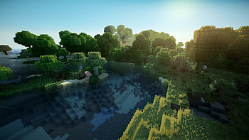 Minecraft game, , Stunning visuals, Artistic representation HD wallpaper