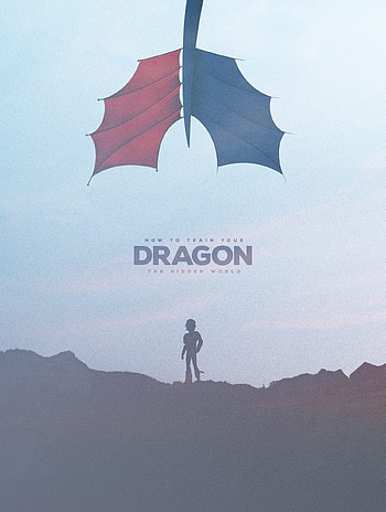 How to Train Your Dragon, minimal, 2019 movie, art HD phone wallpaper