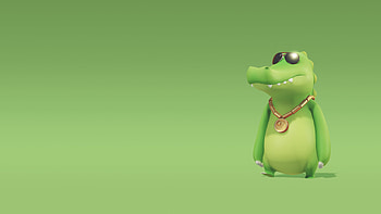 Party Animals - Croc, crocodile, video game, Party Animals HD wallpaper