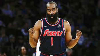 1 triple double, James Harden, 76ers dress, Basketball NBA HD wallpaper