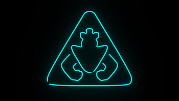 Blue Five Nights at Freddy's Security Breach Logo Five Nights at Freddy's Security Breach HD wallpaper
