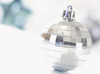 Holidays, Close-Up, Ball, Tinsel, Christmas Tree Toy, Sequins, Silver HD wallpaper