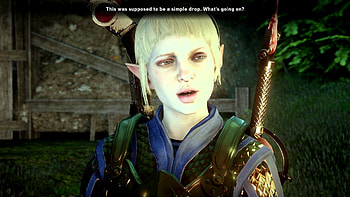 Dragon Age: Inquisition (Male, Elf, Warrior) - Part HD wallpaper