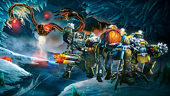 Deep Rock Galactic, Rival tech, Compete against others, Exciting challenges HD wallpaper