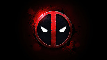 Deadpool Emblem Of Justice, deadpool, superheroes, artwork, art, digital-art, ai, logo, black HD wallpaper