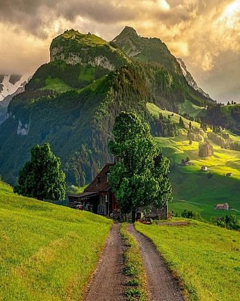 Appenzell Switzerland, cloud, sky HD phone wallpaper
