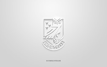 Union Omaha, creative 3D logo, white background, American soccer team, USL League One, Omaha, USA, 3d art, soccer, Union Omaha 3d logo HD wallpaper