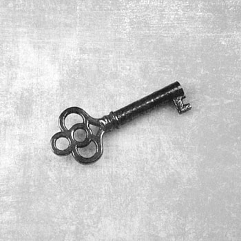 Old Key, antique, old, key, black and white HD wallpaper