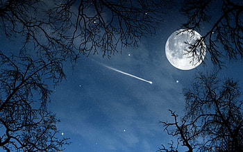 Moon, Space, backgrounds HD wallpaper