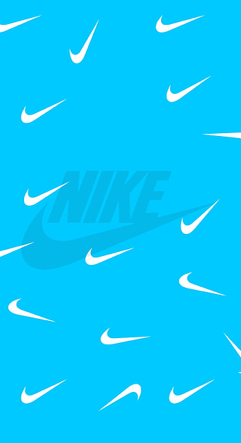 Nike, Aqua, Blue, Swoosh, Azul, Heritage, Logo HD phone wallpaper