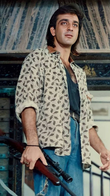 Sanjay Dutt, bollywood actor, vintage HD phone wallpaper