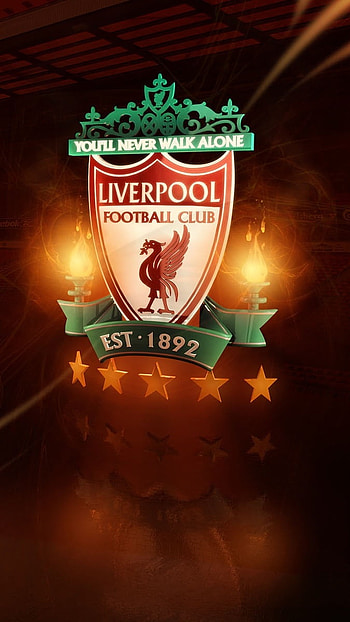 Liverpool, Five Star, Logo Background HD phone wallpaper