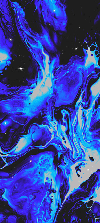 Fluid abstract., aqua, art, , abstract HD phone wallpaper