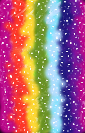Rainbow, glitter HD phone wallpaper