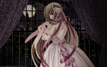 月光, Moonlight, Chi, Persacom, Rabbit, Chobits HD wallpaper