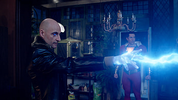Zachary Levi, Mark Strong, movie, Shazam (DC Comics) HD wallpaper