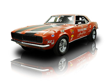 Dave Stricklers 1968 NHRA National Champ Old Reliable, bowtie, classic, camaro, gm HD wallpaper