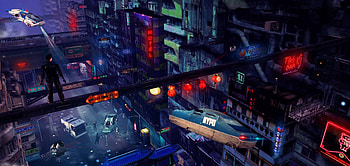 Balde Runner Cyberpunk Scifi Future , cyberpunk, scifi, artist, artwork, digital-art, deviantart HD wallpaper