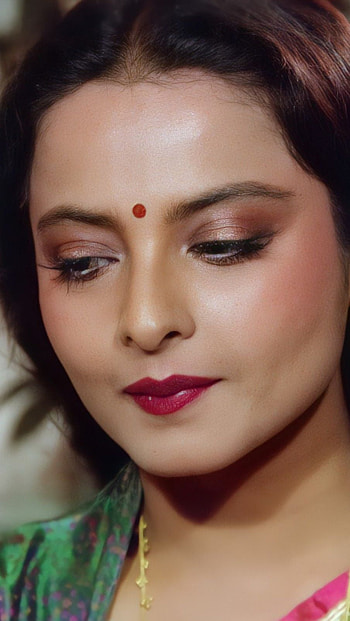 Rekha, bollywood actress, vintage HD phone wallpaper