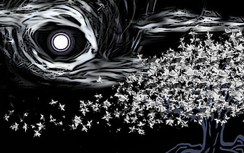 Black And White Abstract - 1250937 HD wallpaper