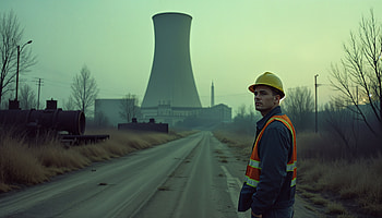 Nuclear Landscape: Ultra, nuclear, industrial, landscape, construction HD wallpaper