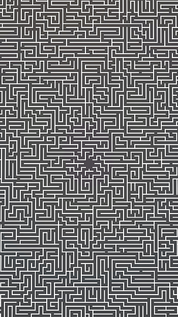 Maze art, Abstract maze design, Intricate patterns, Unique HD phone wallpaper