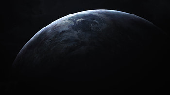 Dark Planet HD wallpaper