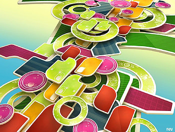 COLOURES!, green , abstract, 3d, fantasy, other, coloures HD wallpaper