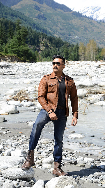 Suriya, kaappan, tamil movie HD phone wallpaper