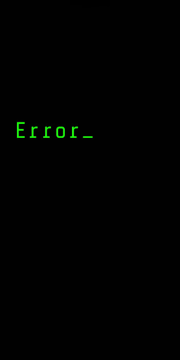 Error, display device HD phone wallpaper