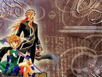 Rain and machika, machika, rain, manga, immortal HD wallpaper
