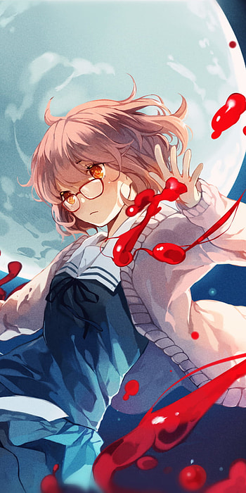 Kuriyama Mirai, Anime, Kyoukai no Kanata, Beyond the Boundary HD phone wallpaper