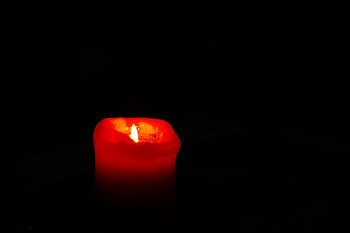 Dark, Flame, Glow, Candle HD wallpaper