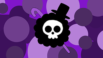 Soul King Brook - Brook Flag Jolly Roger, Brook (One Piece), One Piece, straw hat, jolly roger HD wallpaper