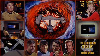 Original Star Trek Series Episode: The Doomsday Machine, The Doomsday Machine, Starship Constellation, DDM, Star Trek, Planet Killer, Starship Enterprise, Matt Decker HD wallpaper